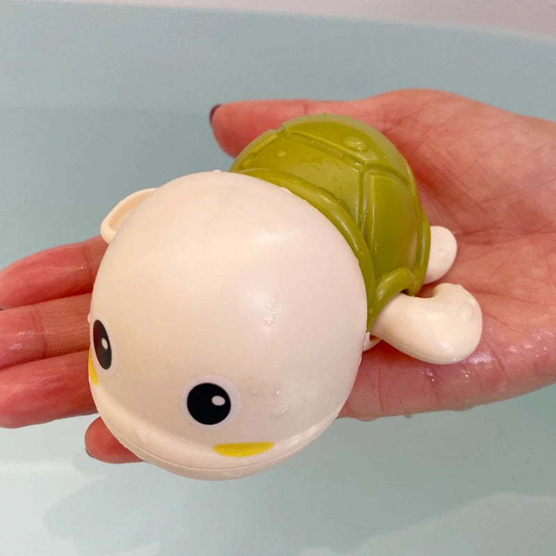Ensemble de jouets de bain amusants – Roue à eau en forme de canard avec ventouses puissantes pour enfants