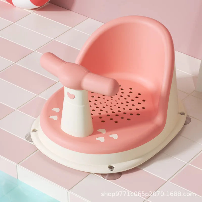 Siège de bain pour bébé – Support de douche réglable pour jeunes enfants