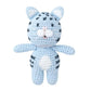 Peluche animal tricotée – Jouet doux pour dormir les bébés