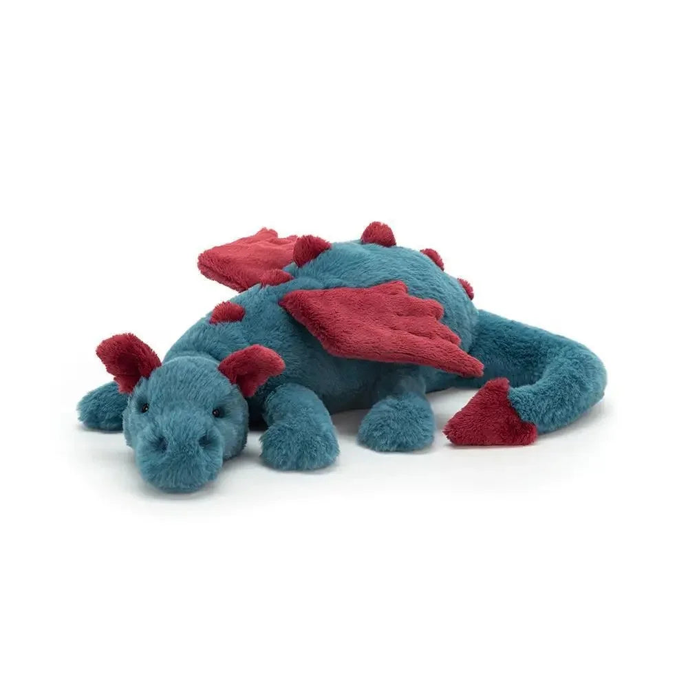 Cute Flying Dragon Plush – Green & Blue!