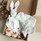 Newborn Baby Gift Set – Soft Cotton Towel, Rabbit Cuddle, Socks & Brush