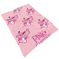 MINISO Pink Panther Flannel Blanket Suitable for Bedroom, Iving Room,sofa,student Nap,office Nap,camping Trip,children's Gift