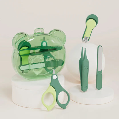 Newborn Baby Nail Care Kit – Safe Clippers, Scissors & Trimmer with Storage Case
