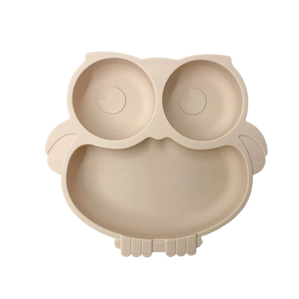 Assiette à ventouse en silicone pour bébé – Bol avec visage souriant