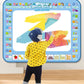 Magic Water Drawing Mat 100x80cm – Reusable Montessori Painting & Doodle Toy