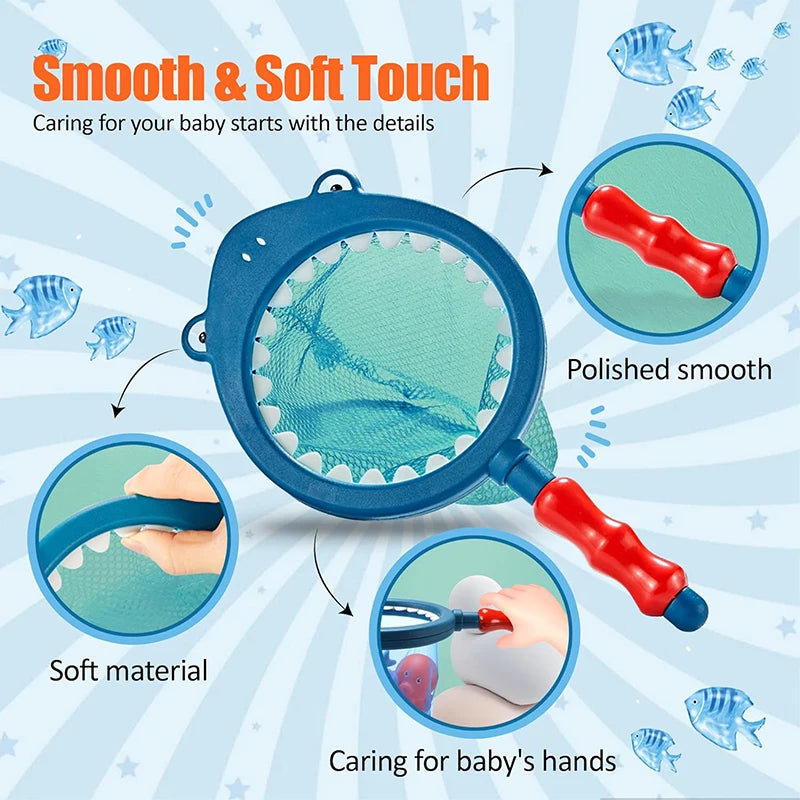 Kids Bath Swimming Toy – Cartoon Shark Water Play Fun