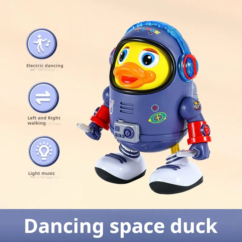 Canard dansant en jouet – Lumières, musique et mouvements amusants !