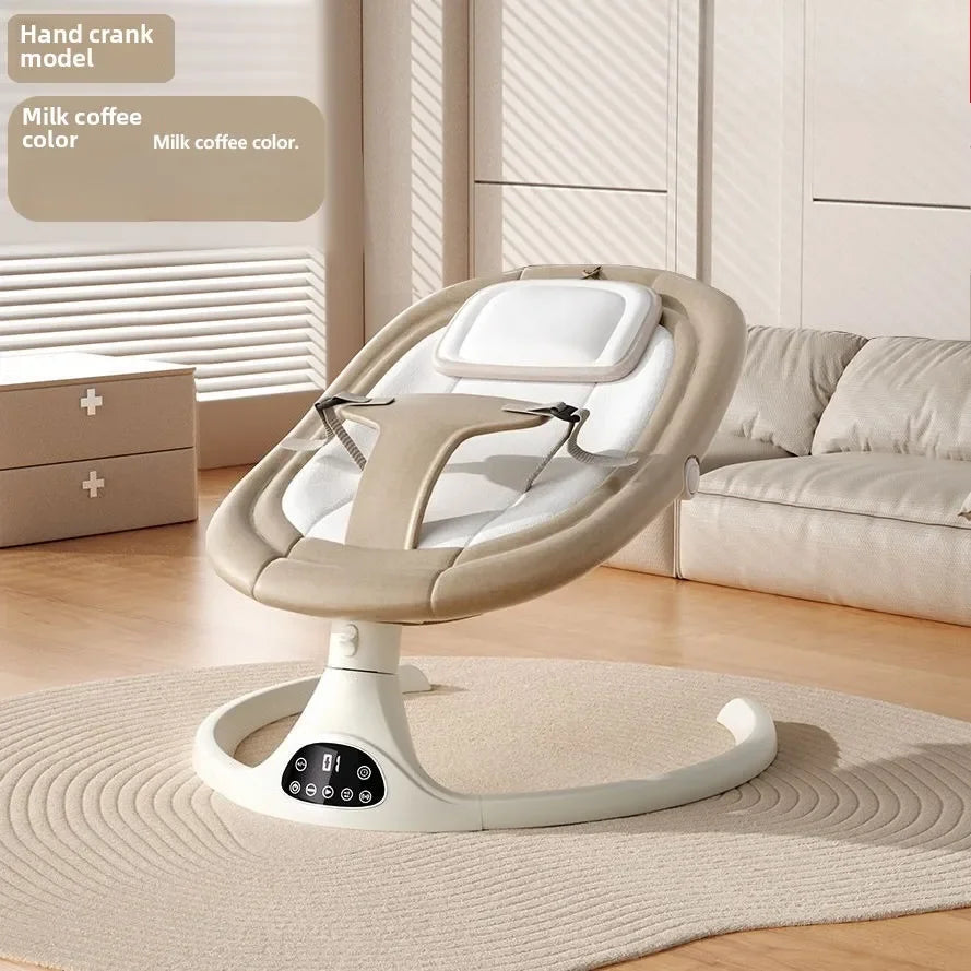 Balancelle électrique pour bébé – Berceau musical et endormisseur