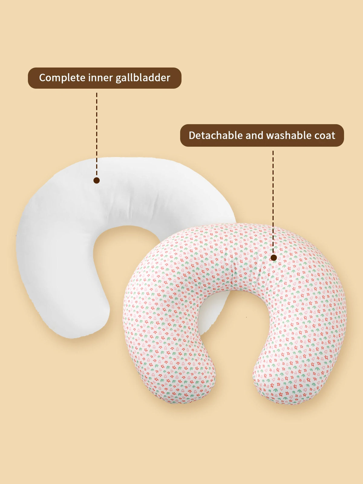 Convenient Multi-Use Nursing Pillow for Moms