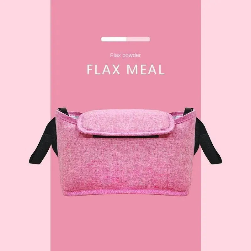 Large Capacity Baby Stroller Organizer Bag – Diaper & Bottle Holder