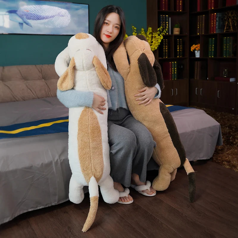 Chiot en peluche géant – Doux et câlin !
