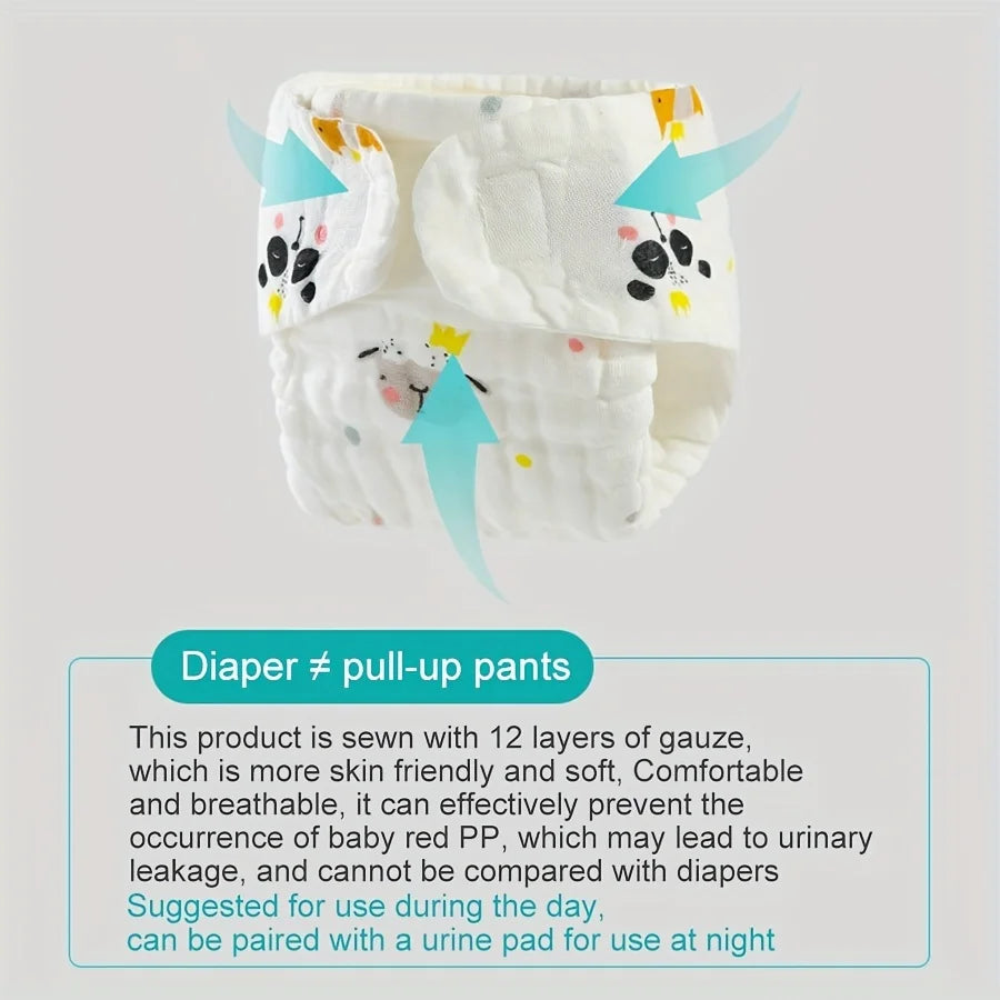 Lot de 5 couches lavables pour bébé