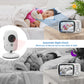 Wireless Baby Monitor 3.2" Screen with Night Vision and Audio
