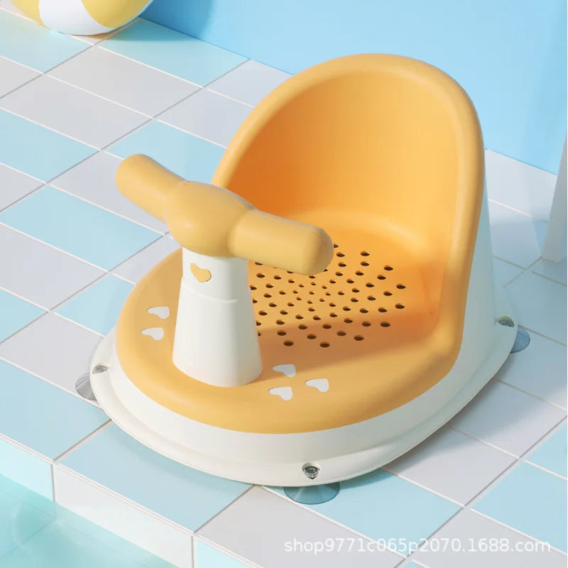 Siège de bain pour bébé – Support de douche réglable pour jeunes enfants