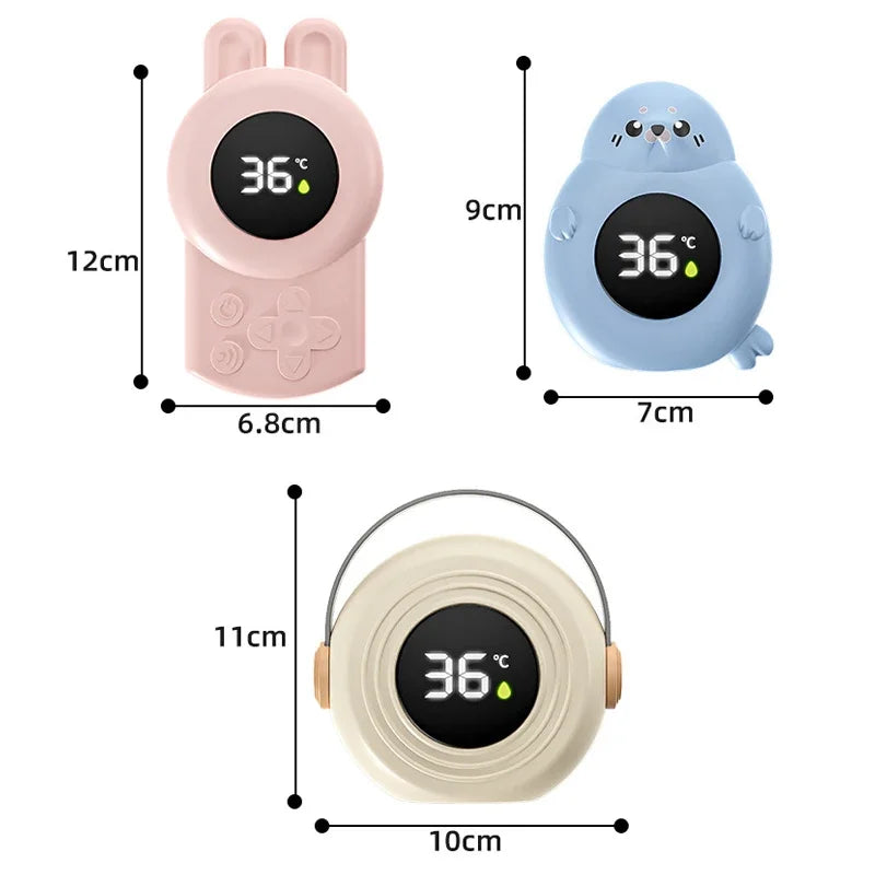 Toddler Bath Water Toy – Blue Seal Floating Thermometer & Sensor