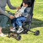 Portable Foldable Baby Stroller – Lightweight 4-Wheel Travel Pram