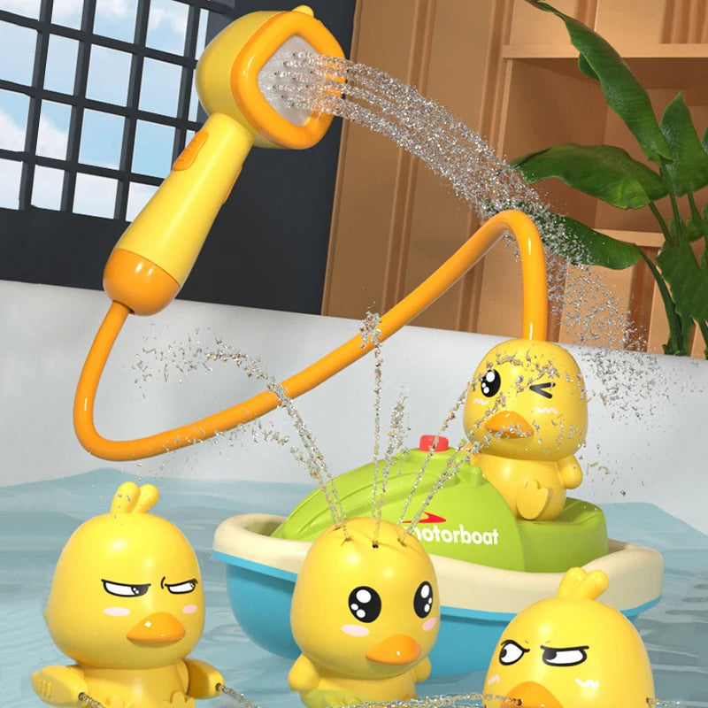 Electric Duck Bath Toy – Water Spray Fun for Toddlers