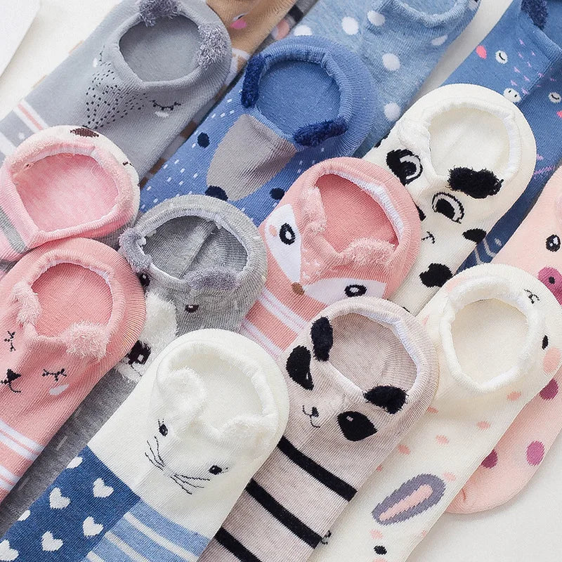 Cute Animal Ear Socks