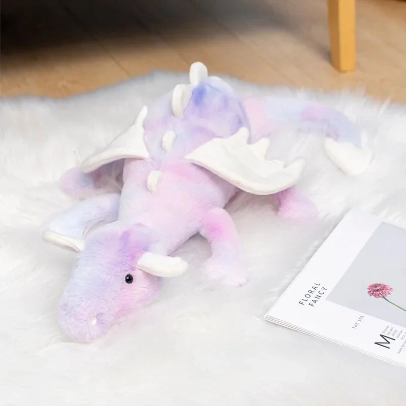 Cute Flying Dragon Plush – Green & Blue!