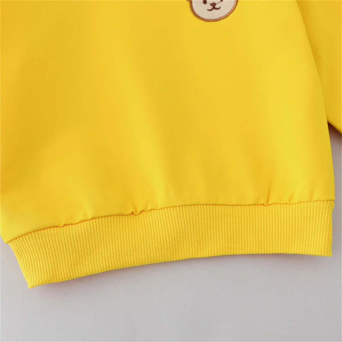 Ensemble 2 pièces pour enfant – Printemps/Automne Petit Ours Manches Longues et pantalon