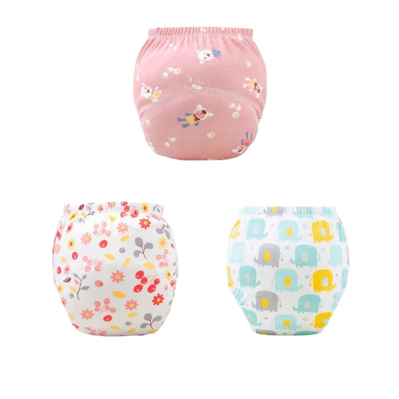 Culottes d'apprentissage imperméables et réutilisables pour bébé