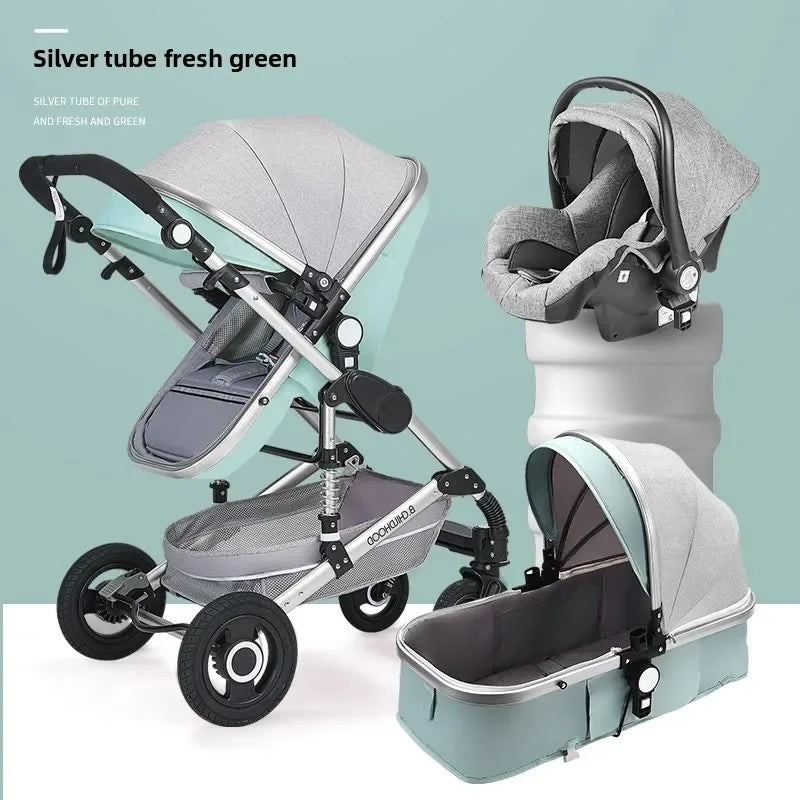 Poussette pliable et légère – Promenade tout en douceur pour les bébés