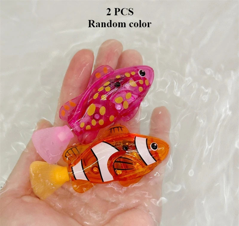 Poisson nageur interactif – Lumières et amusement aquatique !