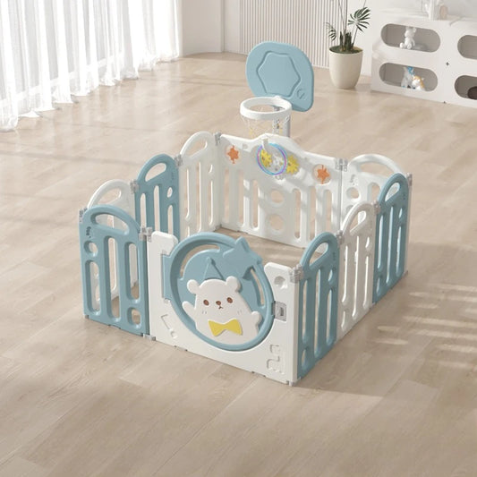 Foldable Baby Safety Fence – Anti-Fall Protection!