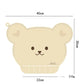 Set de table en silicone pour bébé – Antidérapant et facile à nettoyer