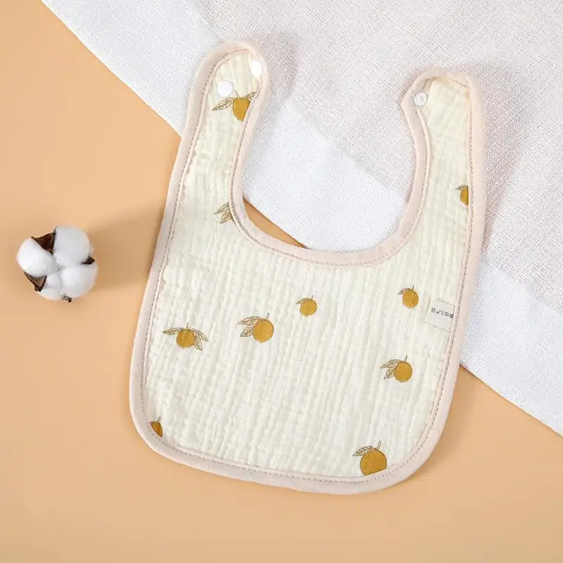 Toddler Feeding Bib – Soft Cotton Saliva Towel