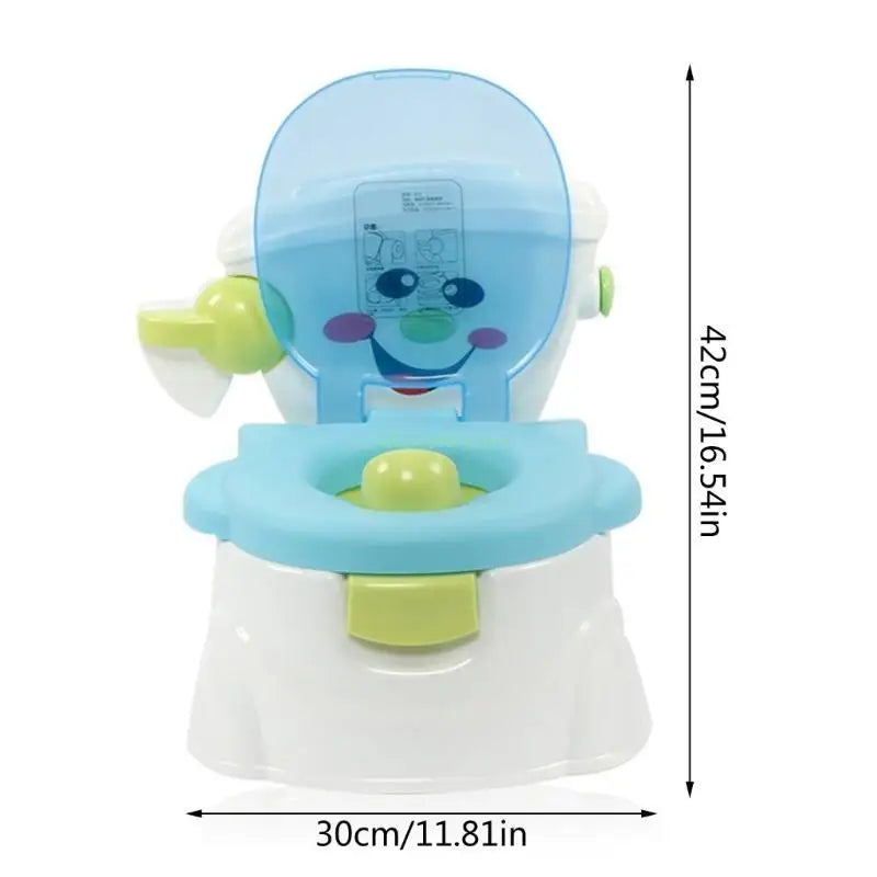 Pot de bébé portable 3 en 1 à motifs de dessins animés – Chaise d'apprentissage et siège de toilette