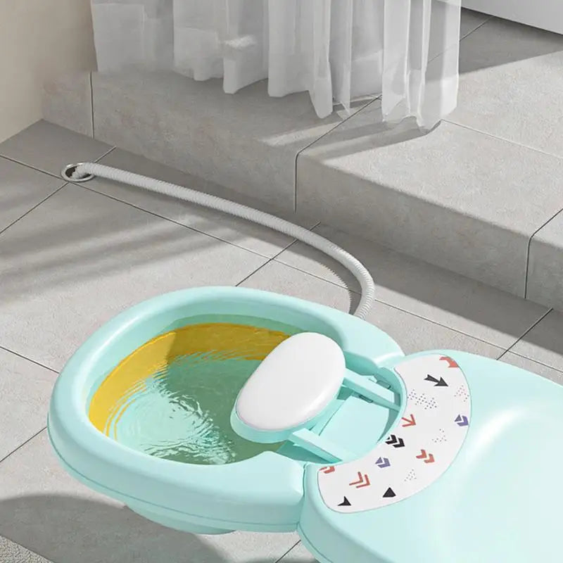 Siège de shampoing pliable pour enfants – Idéal pour les garçons et les filles