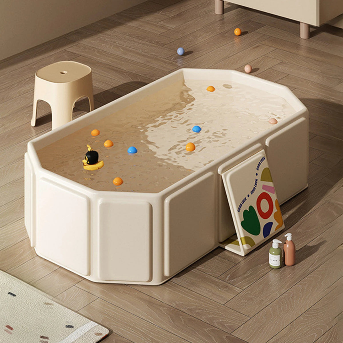 Baignoire pliable pour nouveau-né – Bassin de spa intégré pour bébé