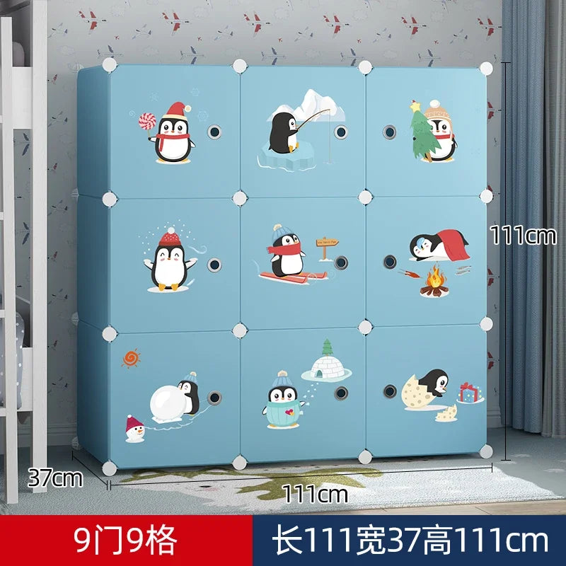 Rangement pour chambre de fille – Armoire et organisateur pour bébé