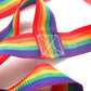 Filet d'escalade arc-en-ciel pour enfants