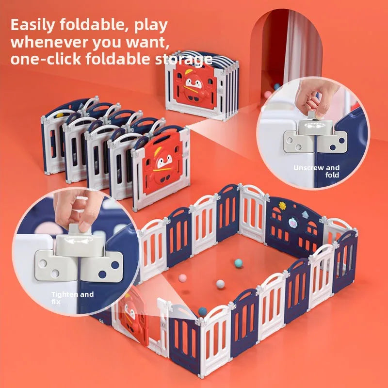 Multi-Purpose Safety Fence for Babies & Toddlers
