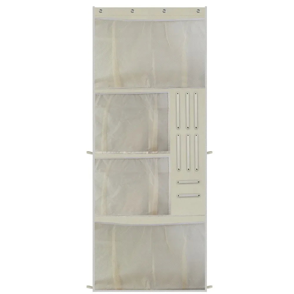 Over-Door Stuffed Toy Organizer – Hanging Storage Bag for Kids & Nursery
