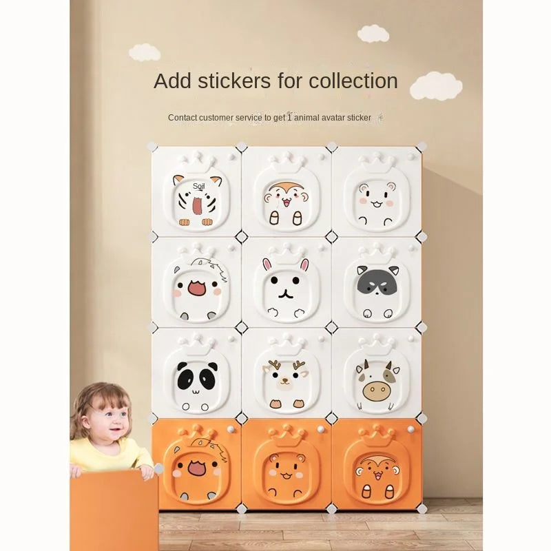 Home Storage Locker – Foldable Wardrobe & Dresser