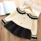 Christmas Knit Outfit for Baby Girls