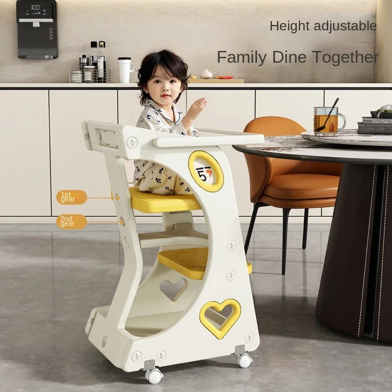 Adjustable Baby Highchair – Multifunctional Dining & Feeding Seat for Toddlers