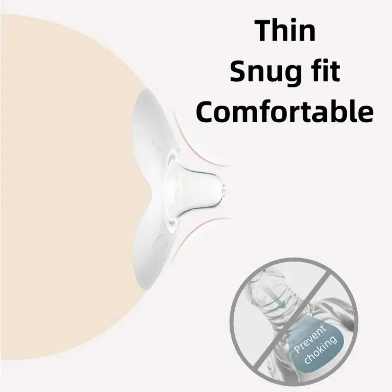 Breastfeeding Nipple Shields – Silicone Protective Covers, 2pcs