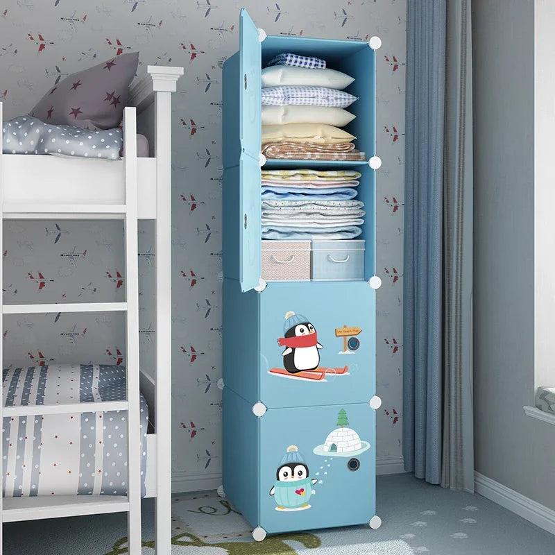 Rangement pour chambre de fille – Armoire et organisateur pour bébé