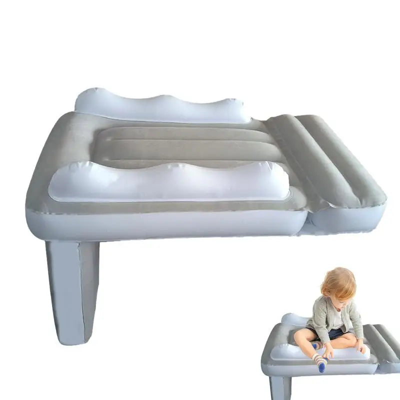Lit de voyage gonflable – Extension de siège auto et avion pour enfants et bébés