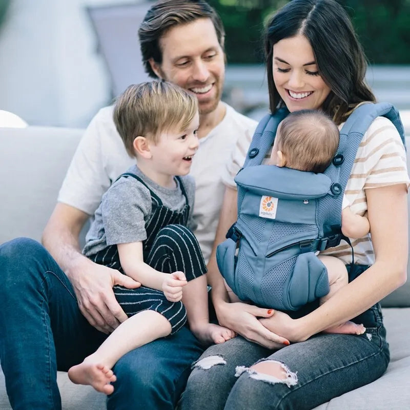 Porte-bébé Ergobaby en maille respirante – Toutes positions de portage (3 à 20 kg)