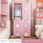 Armoire moderne pour enfants – Placard et rangement pliables en plastique