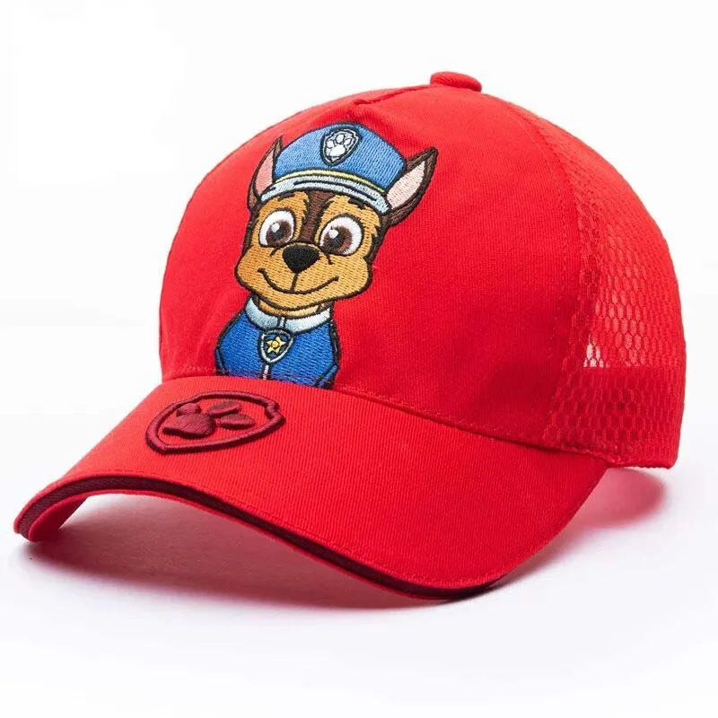 Paw Patrol Kids Baseball Cap – Cute Mesh Sun Hat for Outdoor Fun