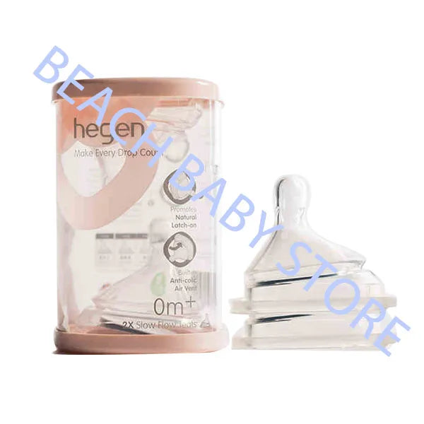 Hegen PPSU Baby Bottle – Original with Storage Lid & Pacifier, Gift Box Included