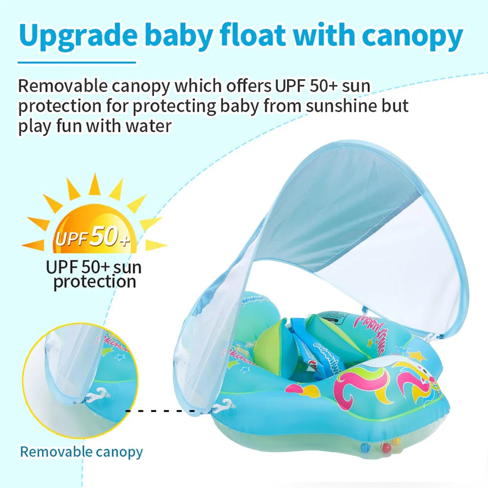 Infant Swimming Float – Circle Swim Ring for Kids