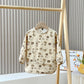 Tablier d'allaitement et d'art pour bébé à manches longues, doux et imperméable, collection 2025