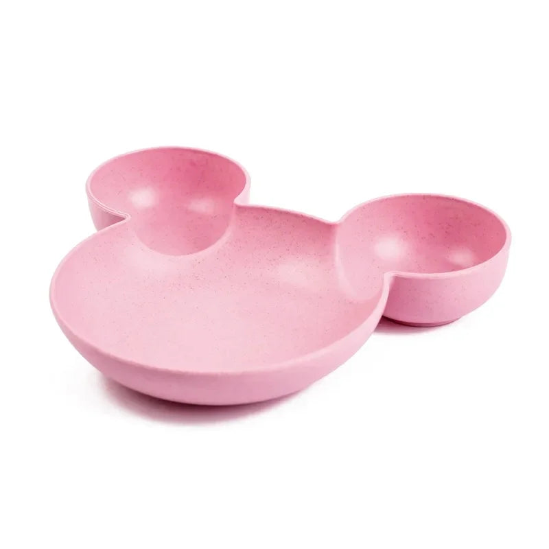 Assiette pour petit-déjeuner et dîner des tout-petits – Motif dessin animé amusant